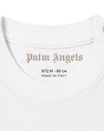 T-shirt per neonato Palm Angels Kids con logo - Ninna Nanna