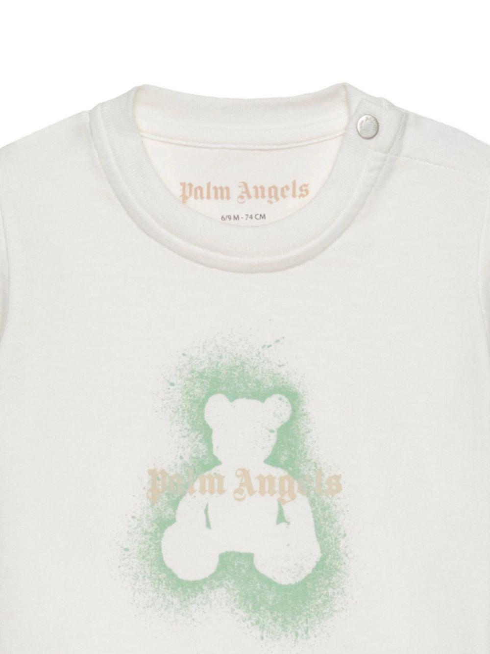 T-shirt per neonato Palm Angels Kids con stampa - Ninna Nanna