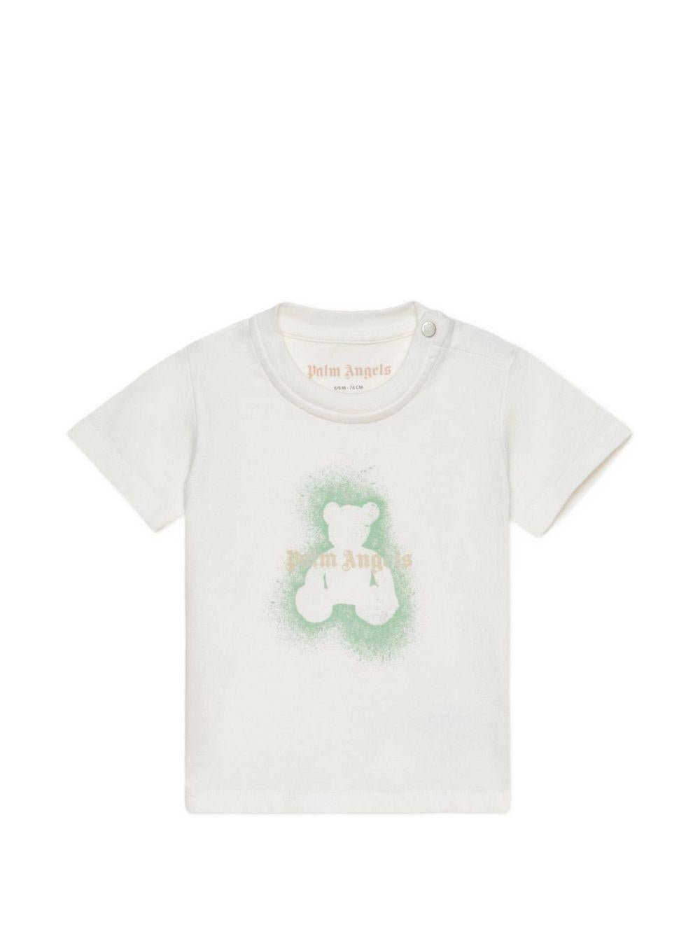 T-shirt per neonato Palm Angels Kids con stampa - Ninna Nanna