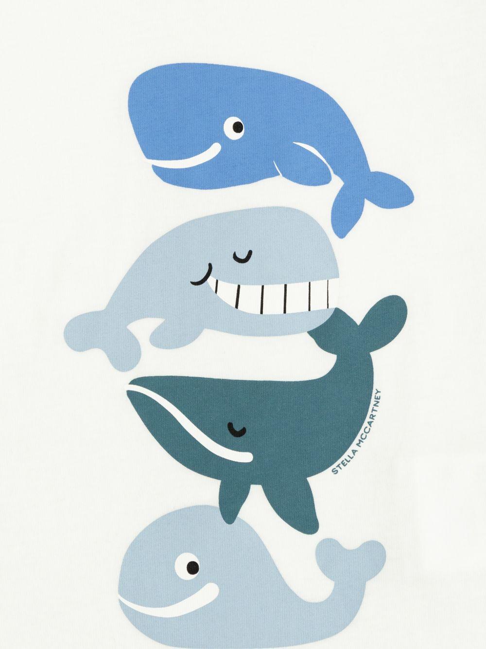 T-shirt per neonato Stella McCartney Kids con stampa - Ninna Nanna