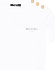 T-shirt unisex Balmain Kids con logo - Ninna Nanna