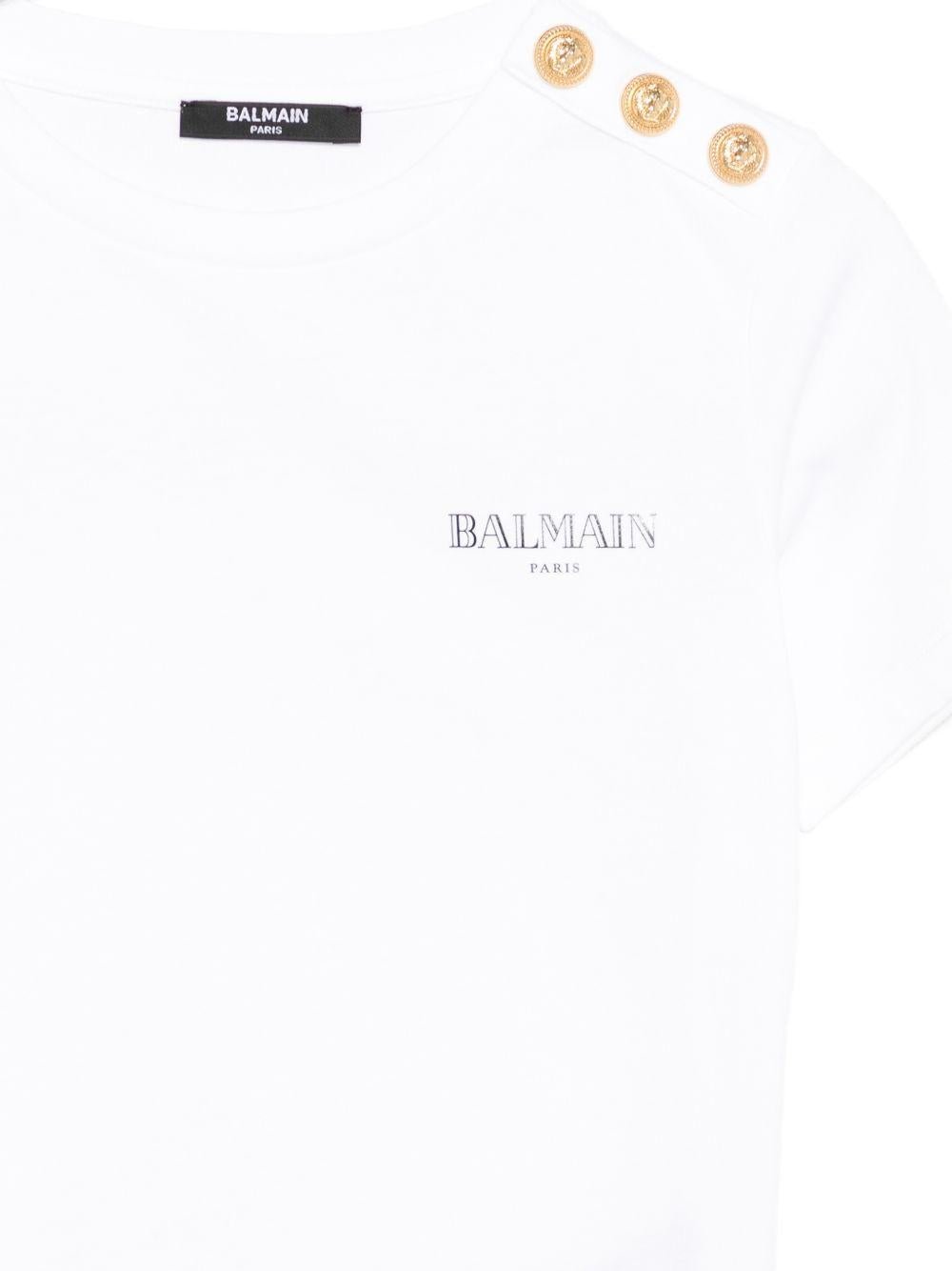T-shirt unisex Balmain Kids con logo - Ninna Nanna