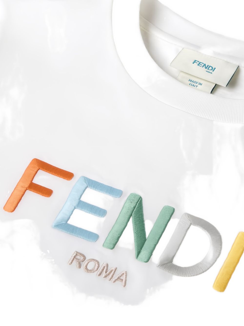 T-shirt unisex Fendi Kids con logo - Ninna Nanna