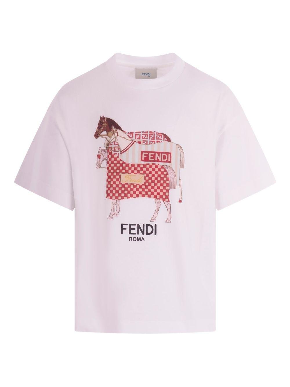 T-shirt unisex Fendi Kids con stampa - Ninna Nanna