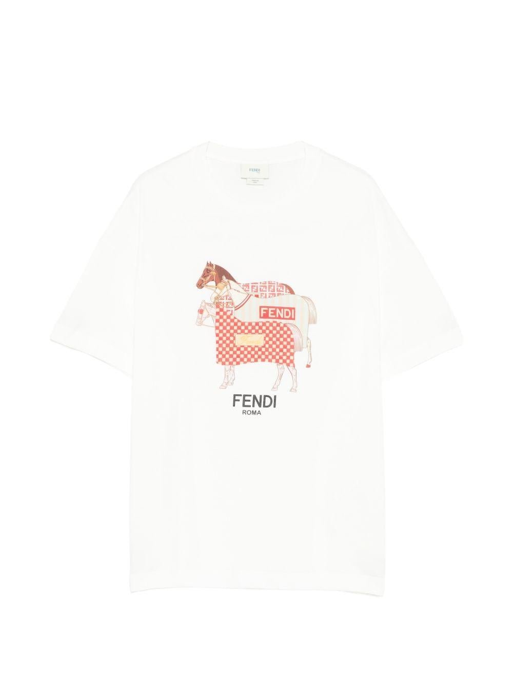 T-shirt unisex Fendi Kids con stampa - Ninna Nanna