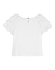 Top per bambina Chloé Kids con rouches - Ninna Nanna