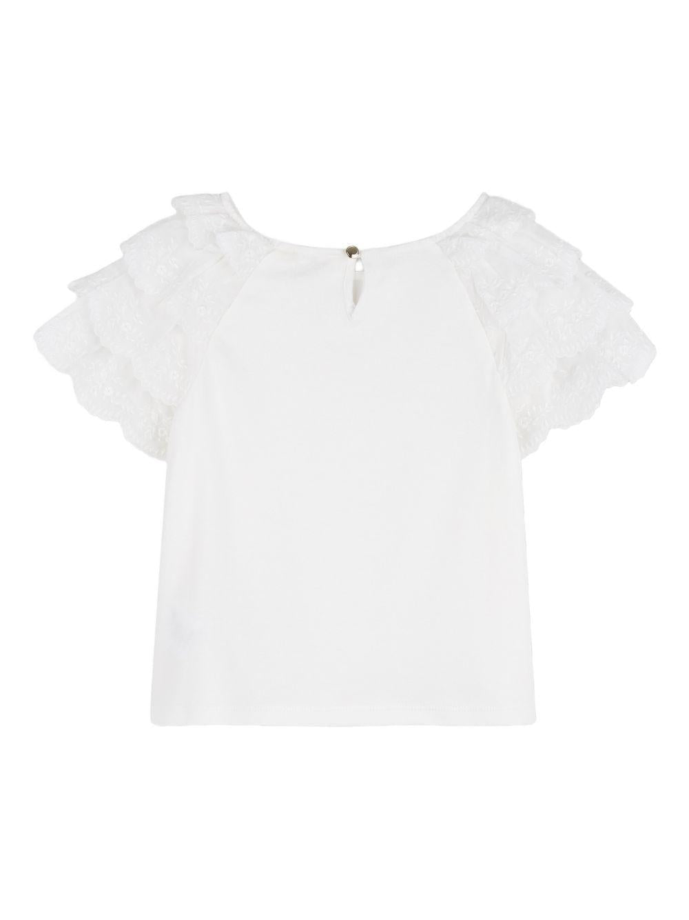 Top per bambina Chloé Kids con rouches - Ninna Nanna