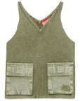 Top per bambina Diesel Kids in maglia - Ninna Nanna