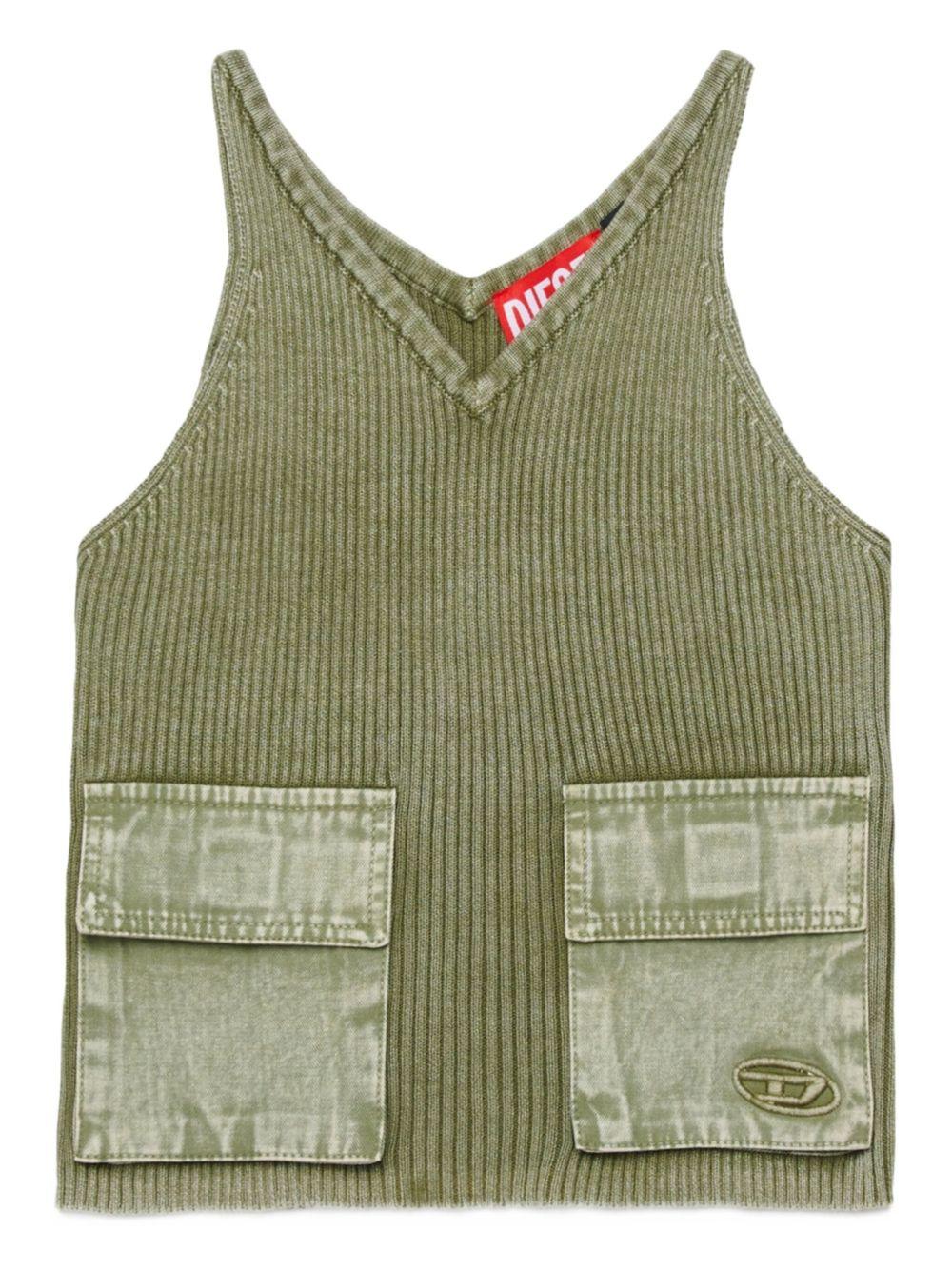 Top per bambina Diesel Kids in maglia - Ninna Nanna