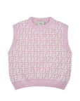 Top per bambina Fendi Kids in maglia - Ninna Nanna