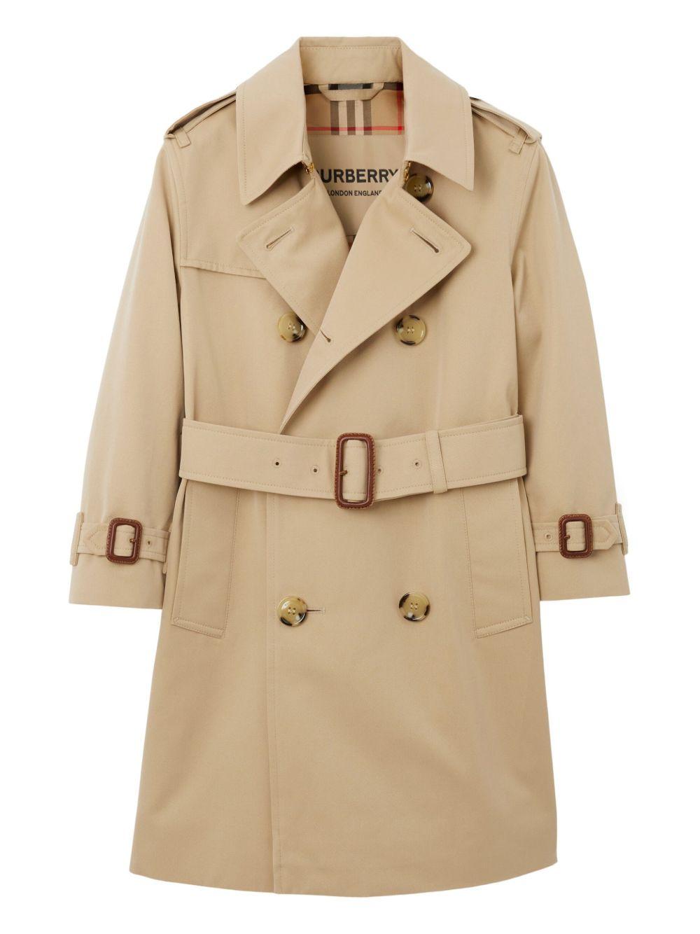 Trench per bambina Burberry Kids - Ninna Nanna