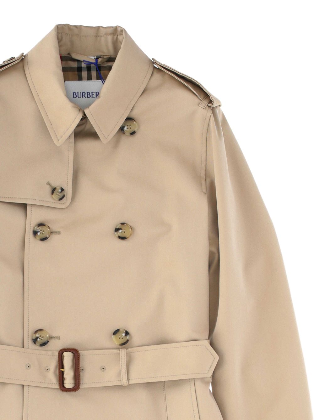 Trench per bambina Burberry Kids doppiopetto - Ninna Nanna