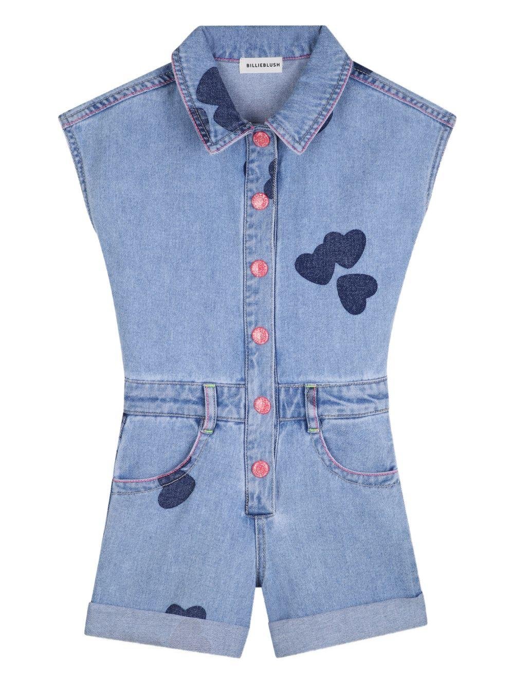 Tuta per bambina Billieblush di jeans - Ninna Nanna