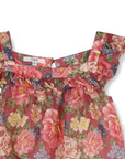 Tuta per bambina Chloé Kids a fiori - Ninna Nanna