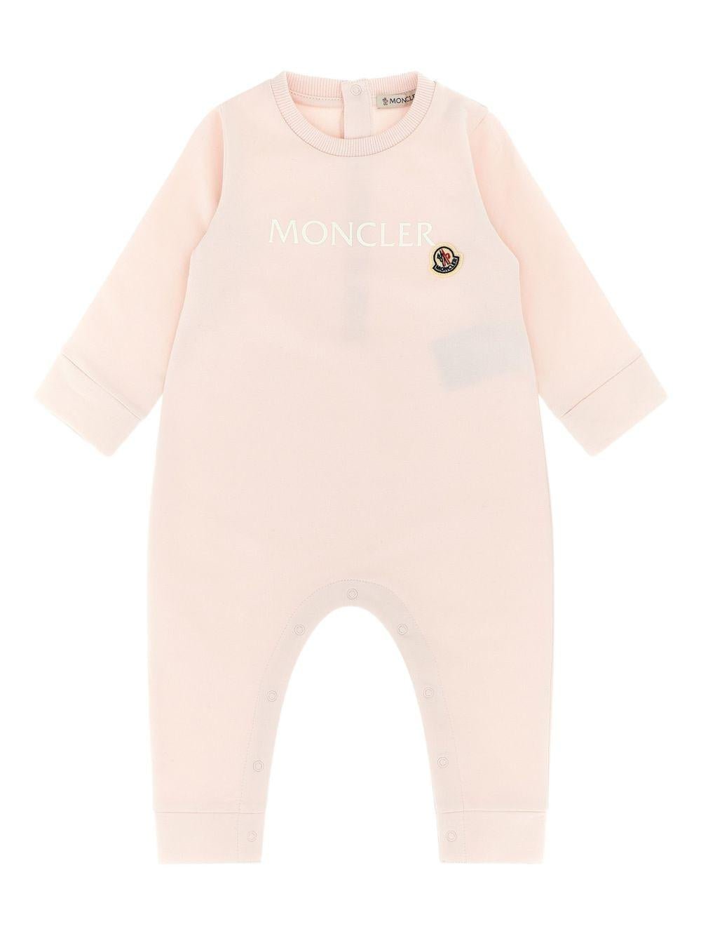 Tutina per neonata Moncler Enfant con logo - Ninna Nanna