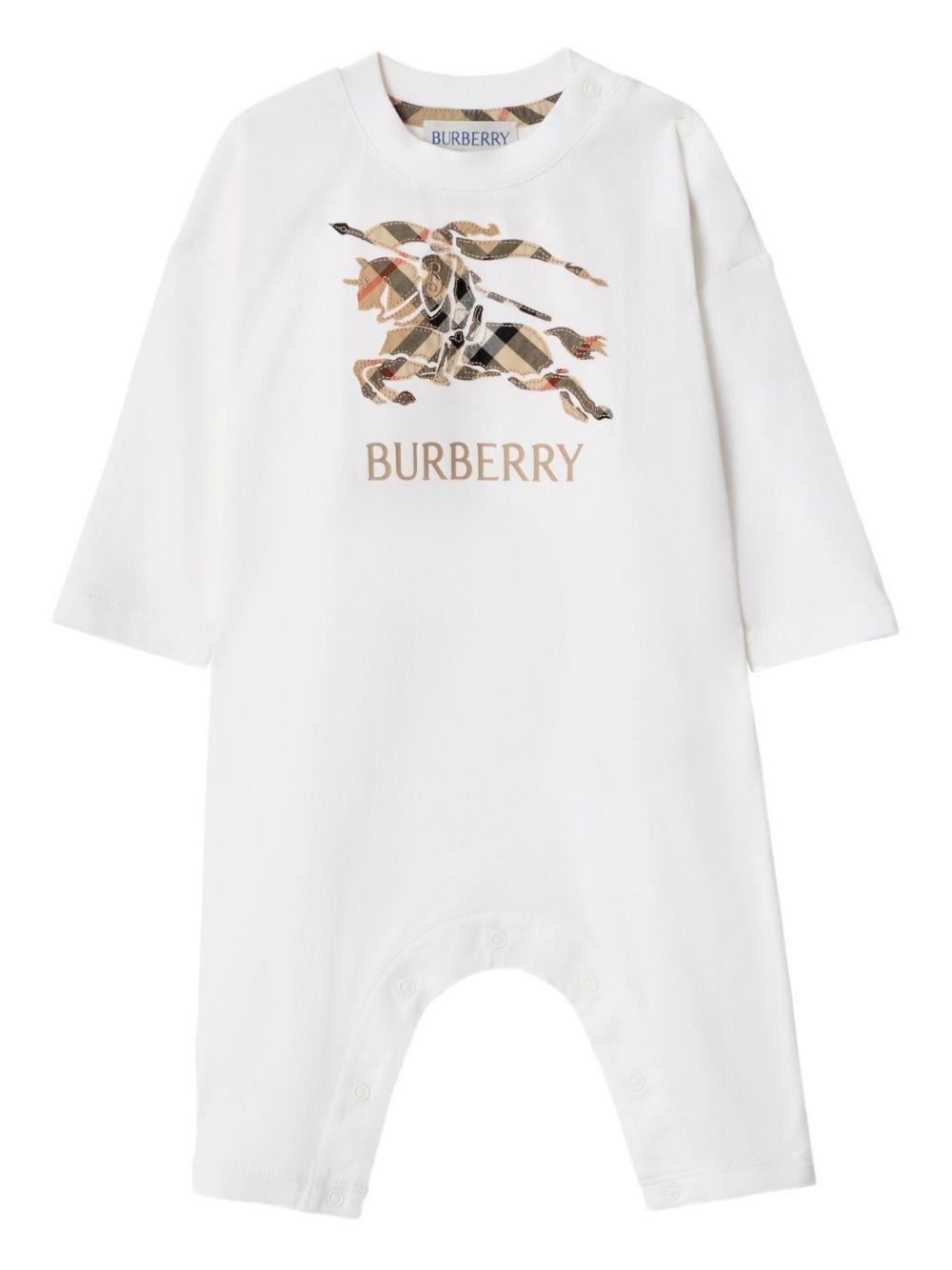 Tutina per neonato Burberry Kids con logo - Ninna Nanna