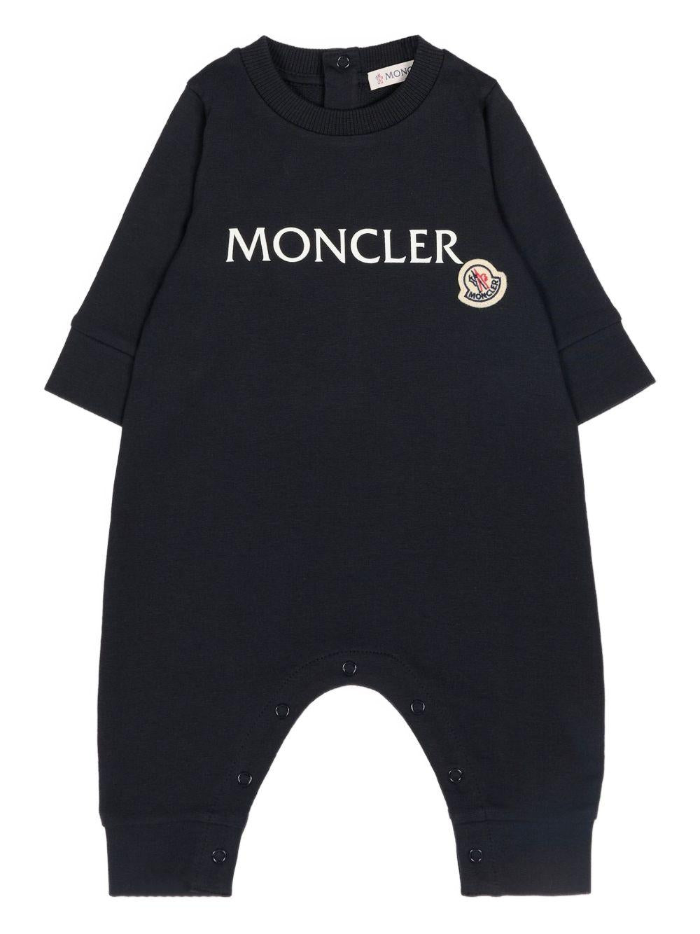 Tutina per neonato Moncler Enfant con logo - Ninna Nanna