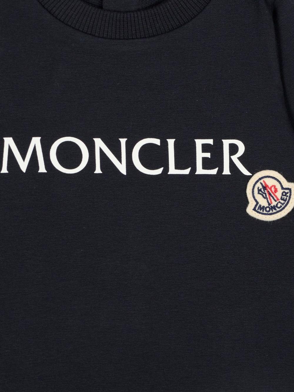 Tutina per neonato Moncler Enfant con logo - Ninna Nanna