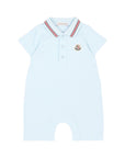 Tutina per neonato Moncler Enfant con logo - Ninna Nanna