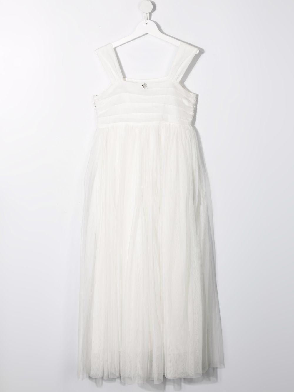 Twinset Kids abito in tulle ricamato - Ninna Nanna