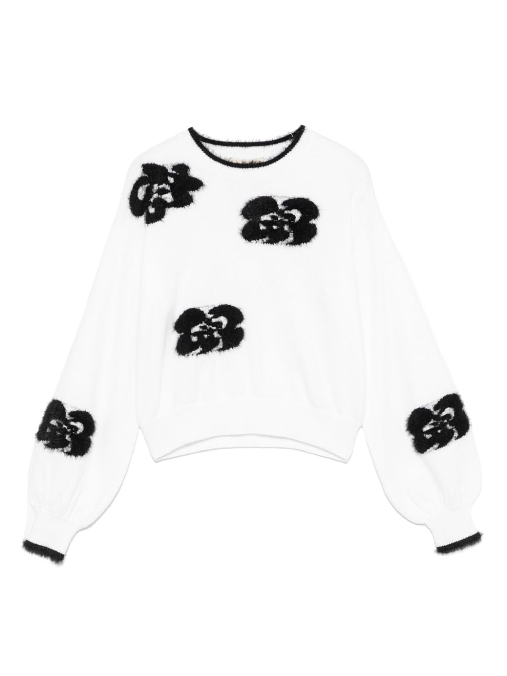 Twinset Kids maglione con fiori - Ninna Nanna