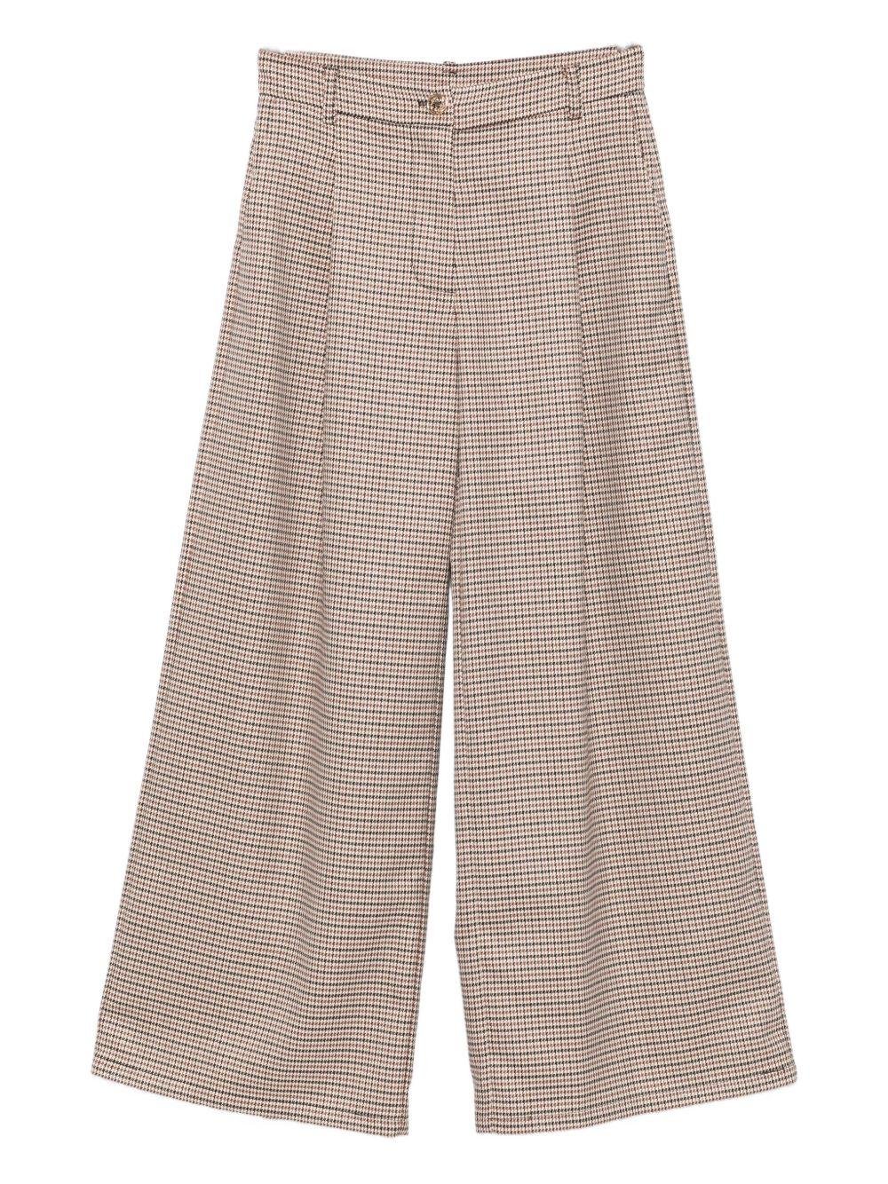 Twinset Kids pantaloni in pied-de-poule - Ninna Nanna