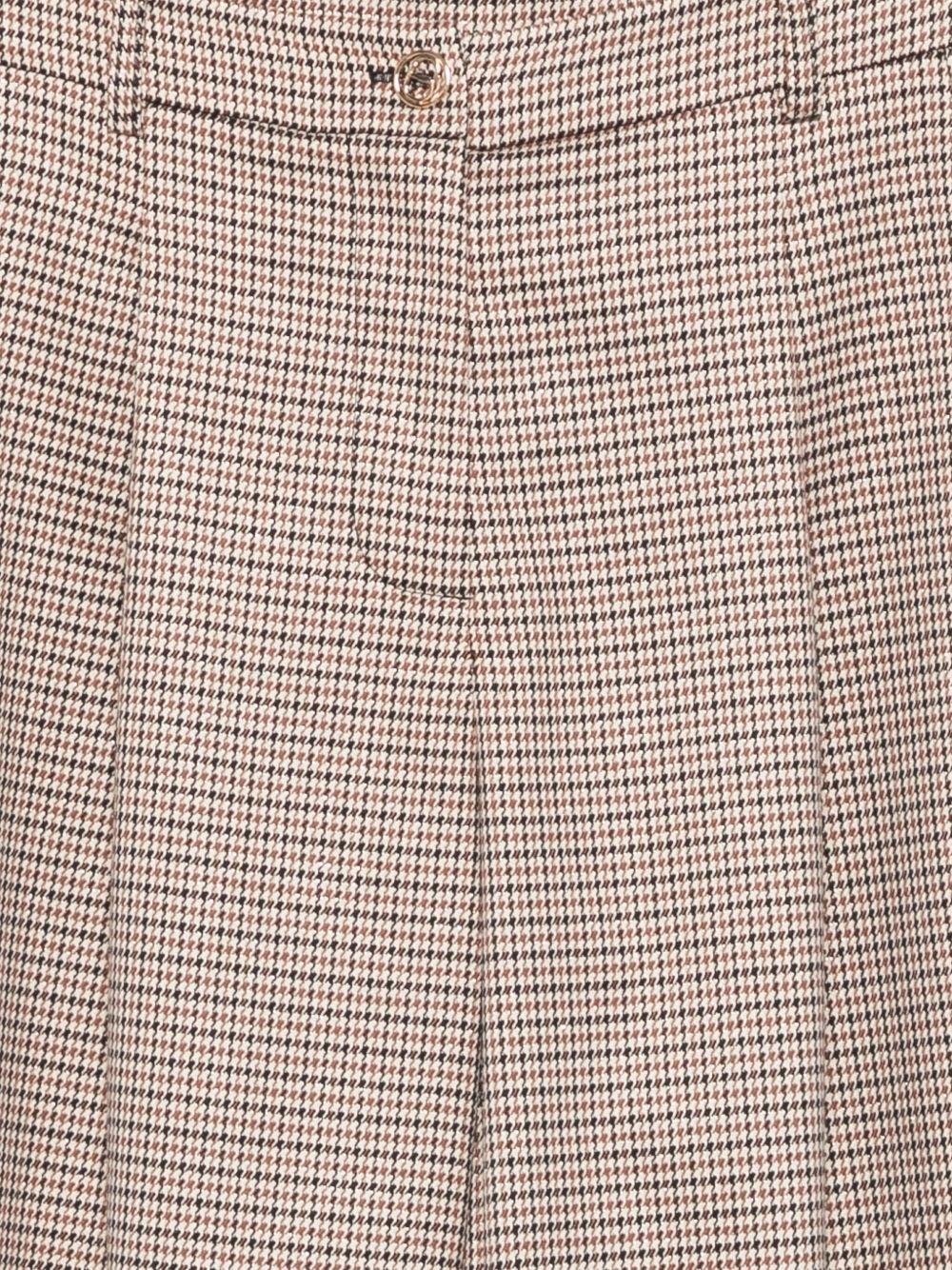Twinset Kids pantaloni in pied-de-poule - Ninna Nanna