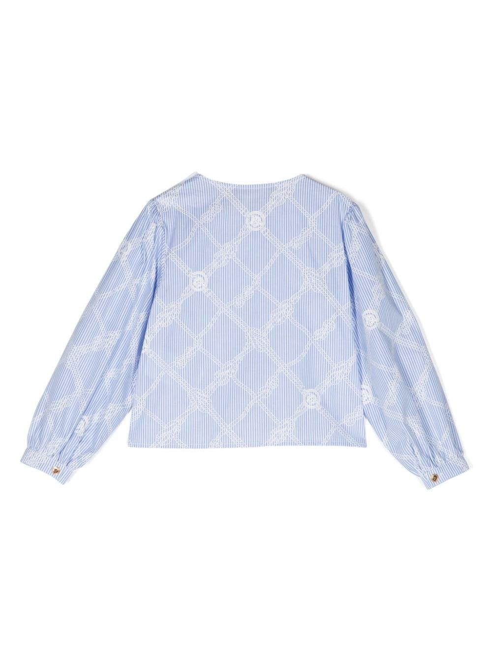 Versace Kids blusa a maniche lunghe - Ninna Nanna