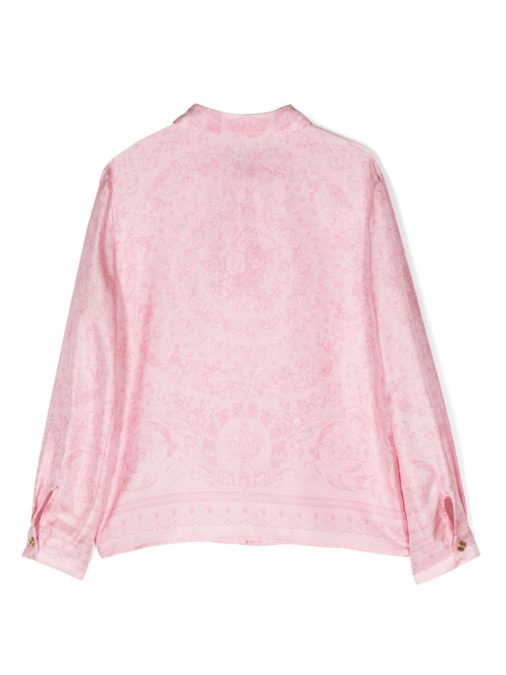 Versace Kids camicia con stampa barocca - Ninna Nanna