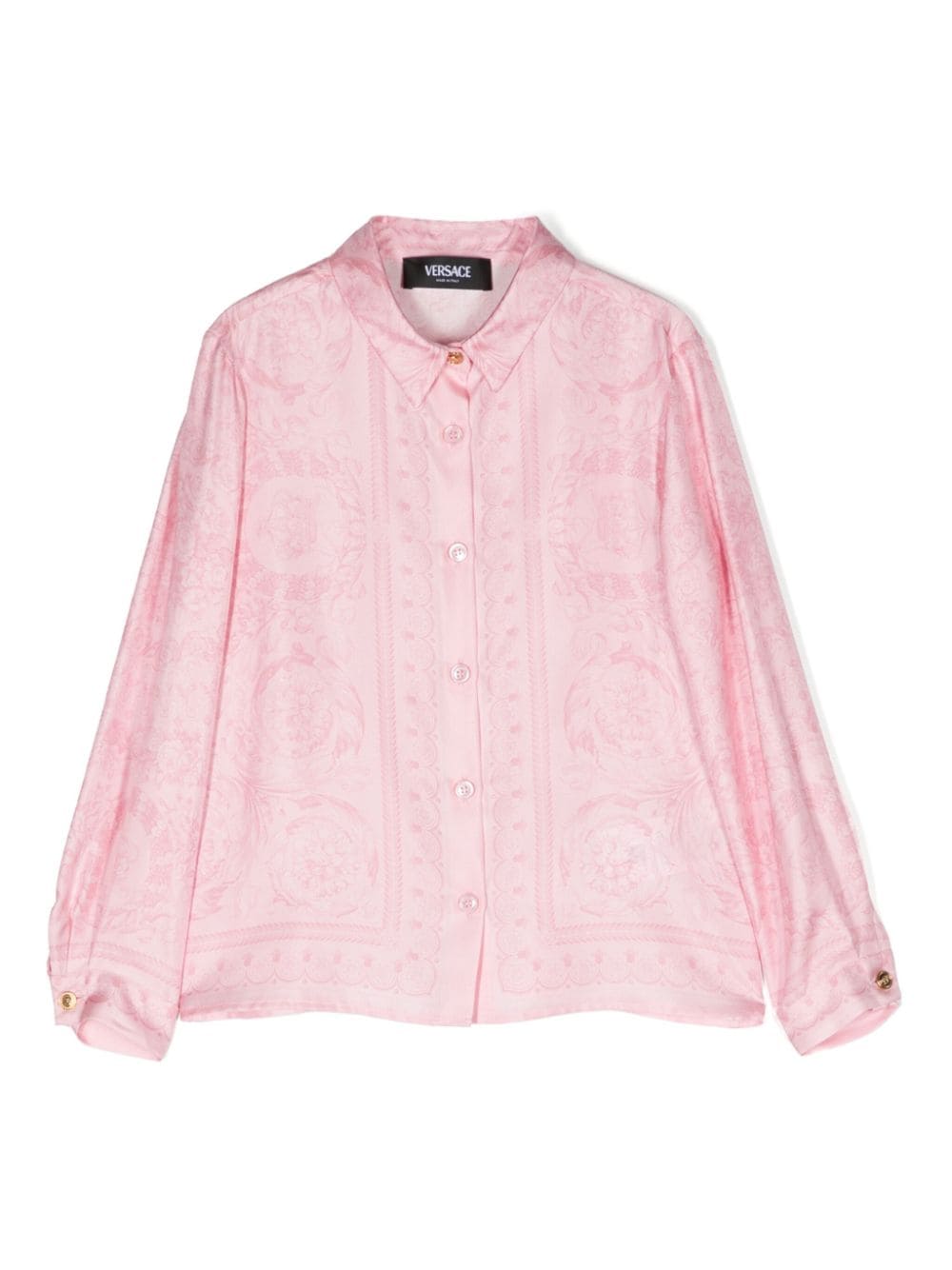 Versace Kids camicia con stampa barocca - Ninna Nanna