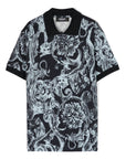 Versace Kids polo con stampa Barocco - Ninna Nanna