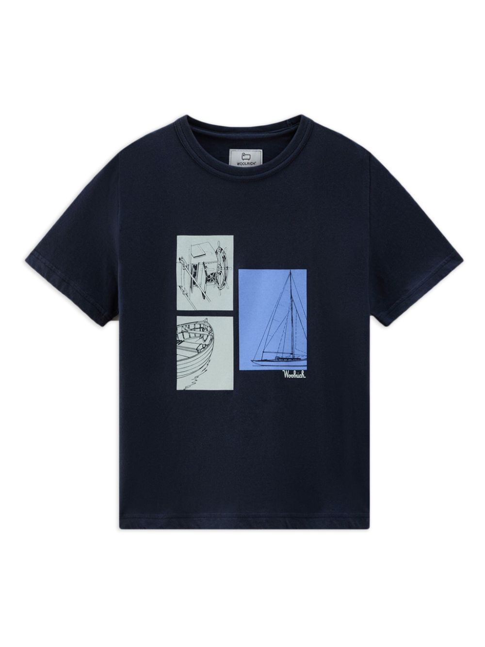 Woolrich Kids t-shirt con stampa - Ninna Nanna