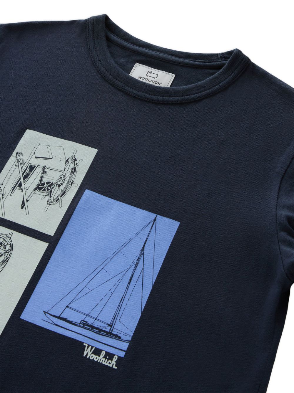 Woolrich Kids t-shirt con stampa - Ninna Nanna