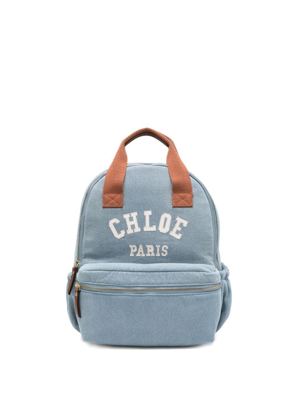 Zaino per bambina Chloé Kids in denim - Ninna Nanna