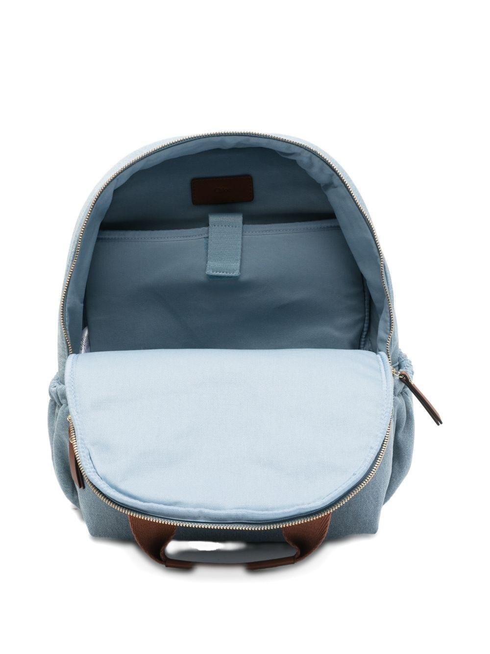 Zaino per bambina Chloé Kids in denim - Ninna Nanna