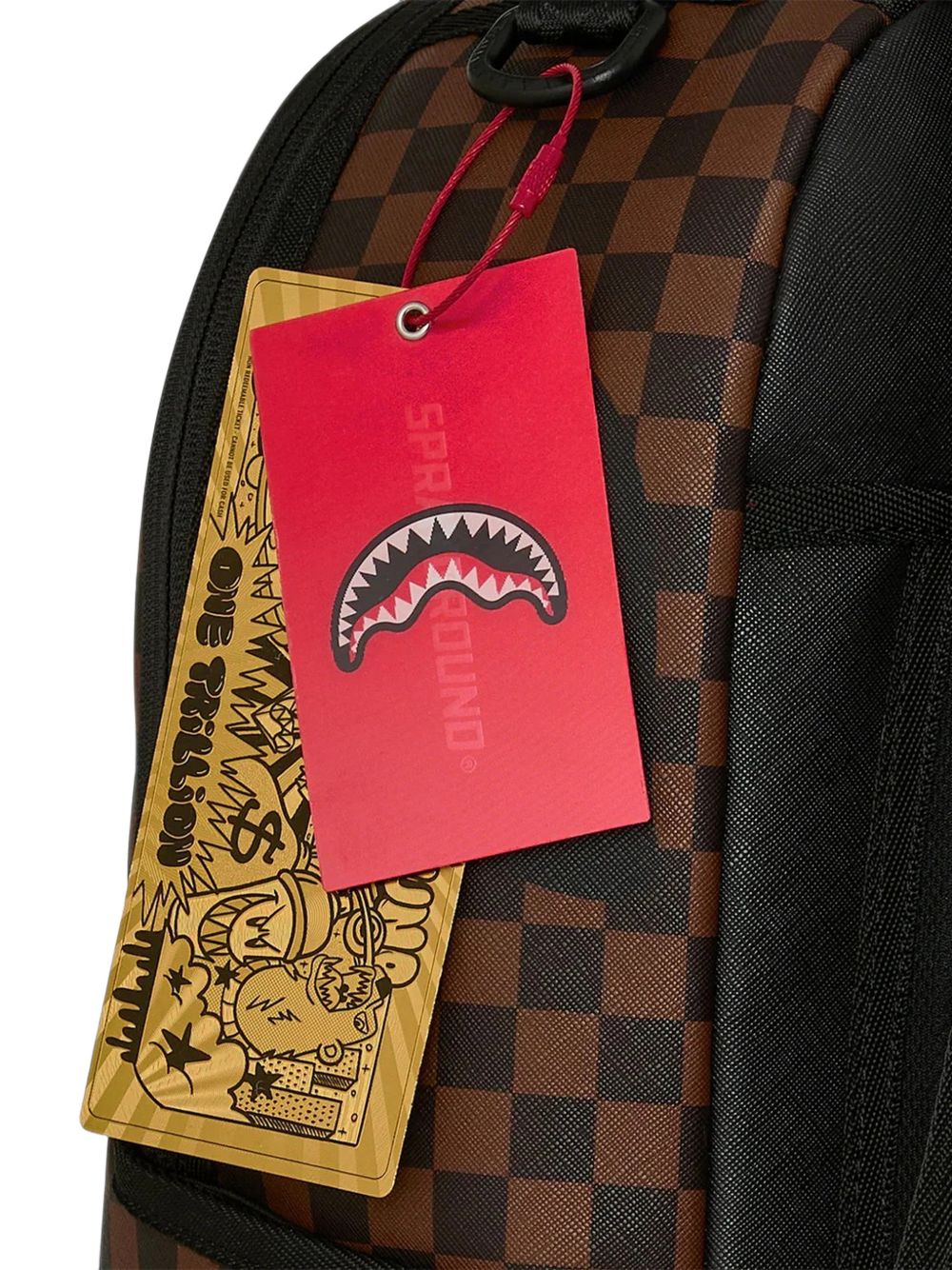 Zaino unisex Sprayground Kids Claw Tear Check - Ninna Nanna