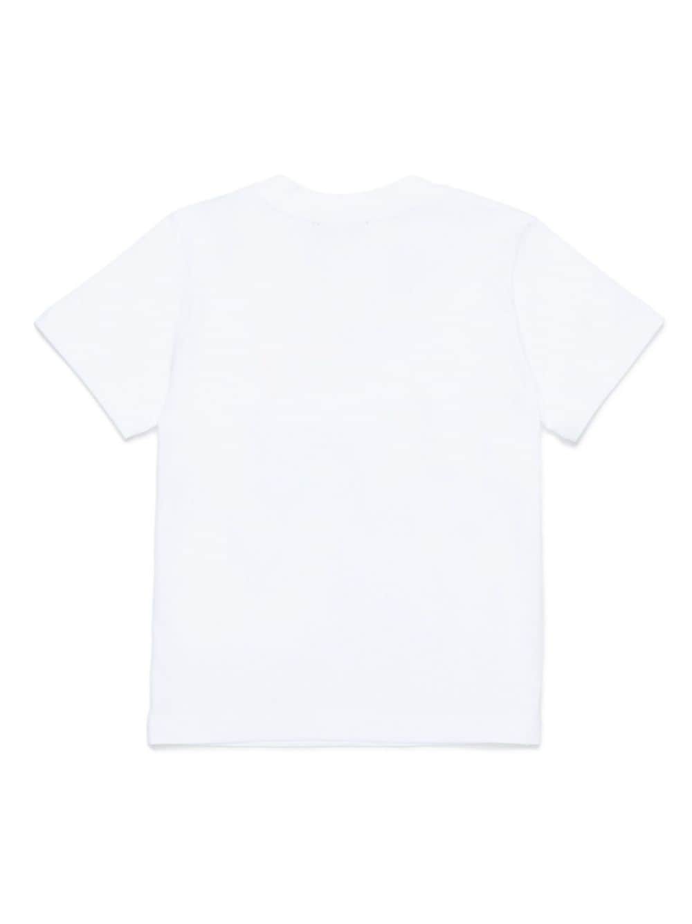 Bambini Diesel t-shirt con stampa