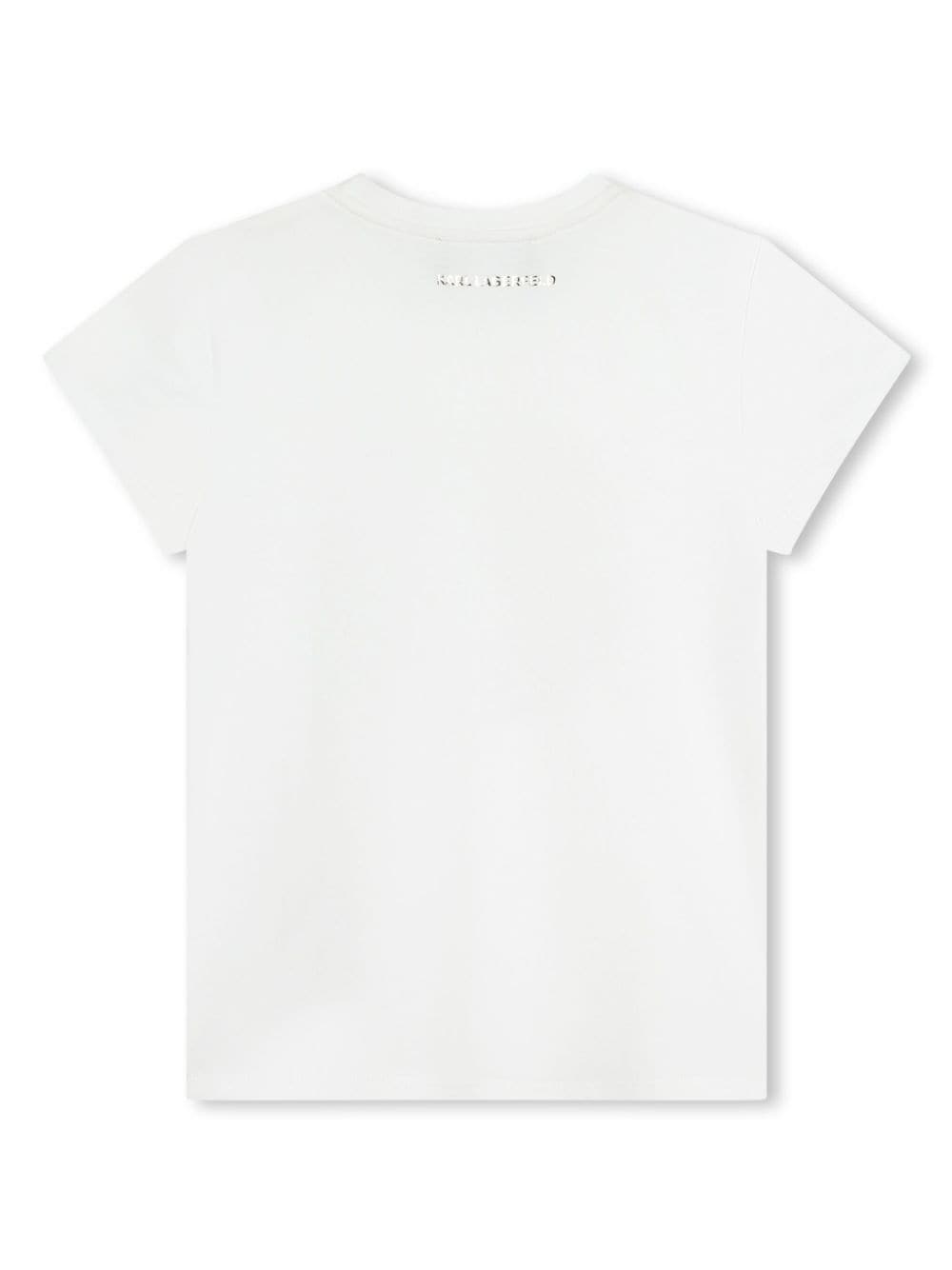 Karl Lagerfeld Kids t-shirt con borchie