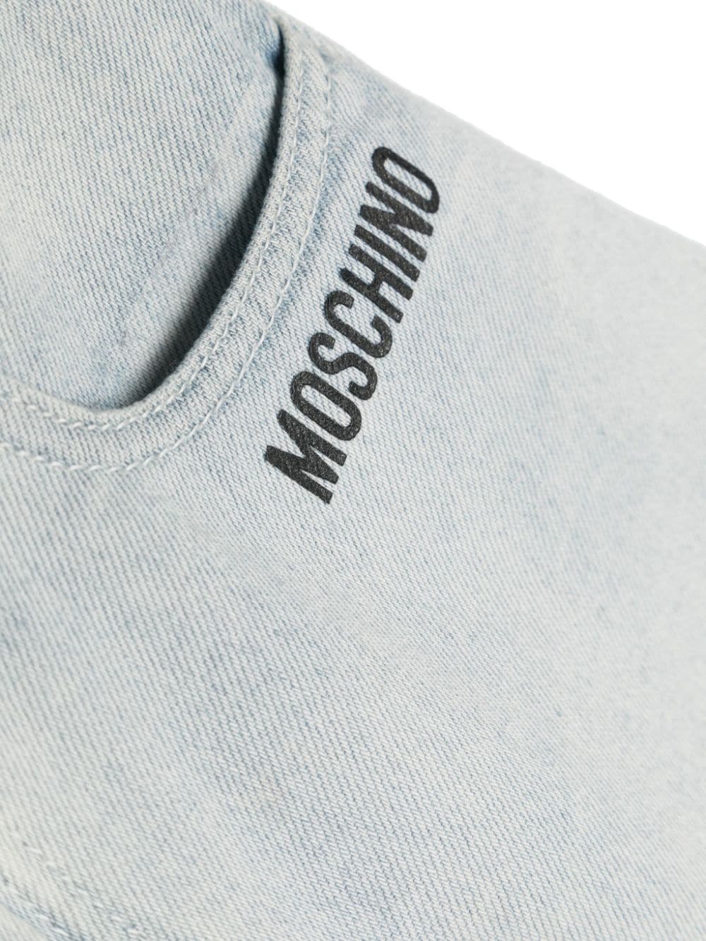 Moschino Kids shorts in jeans