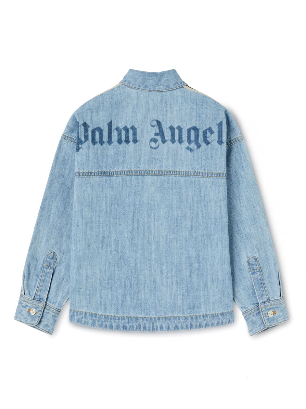 Palm Angels Kids camicia in jeans