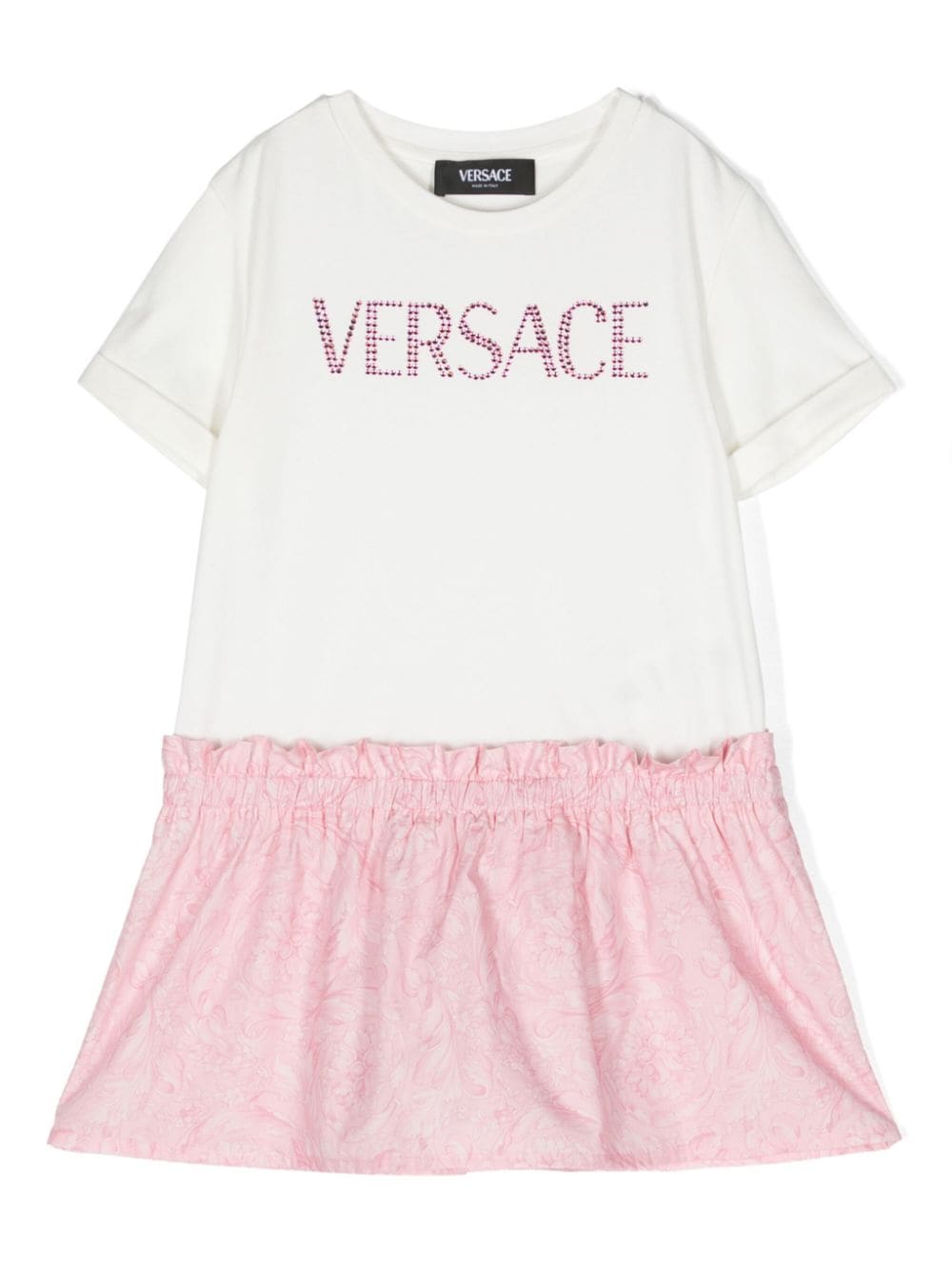 Versace Kids abito con logo