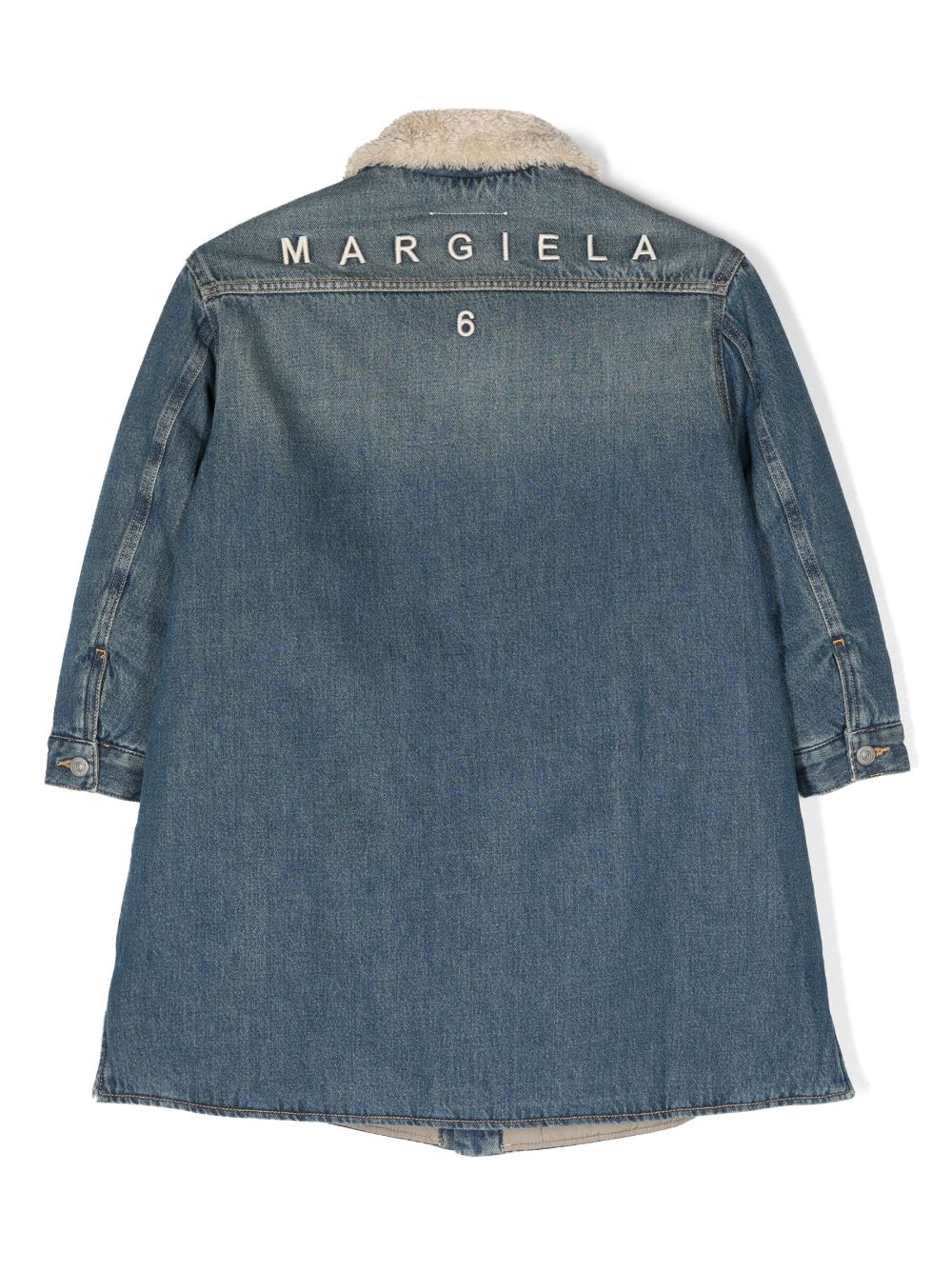 Maison Margiela Kids giacca in jeans
