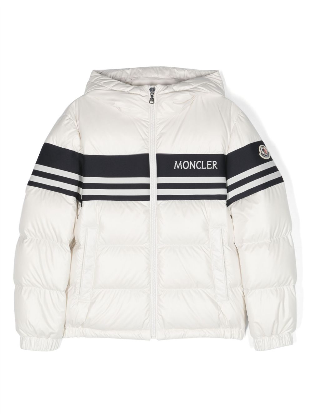 Moncler kids hooded jacket