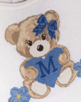 Monnalisa sweater with teddy bear