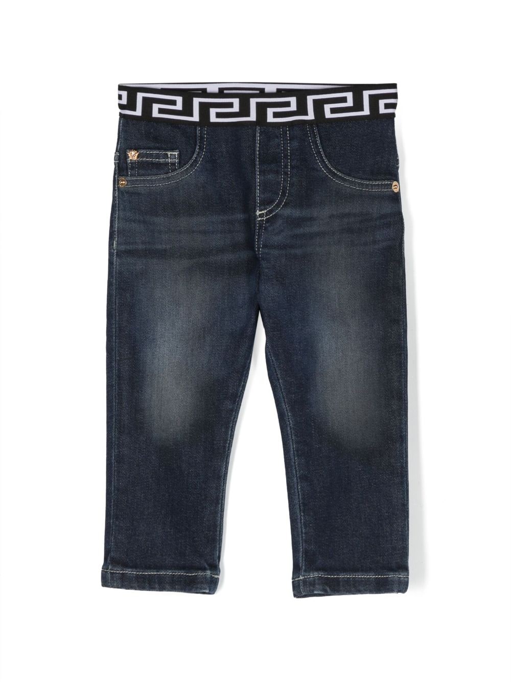 Versace Kids jeans with spring